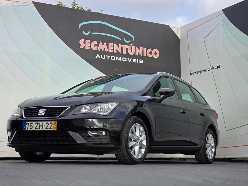 Usado Seat Leon ST 115 HP (84 kW) 2019 Preto Carrinha
