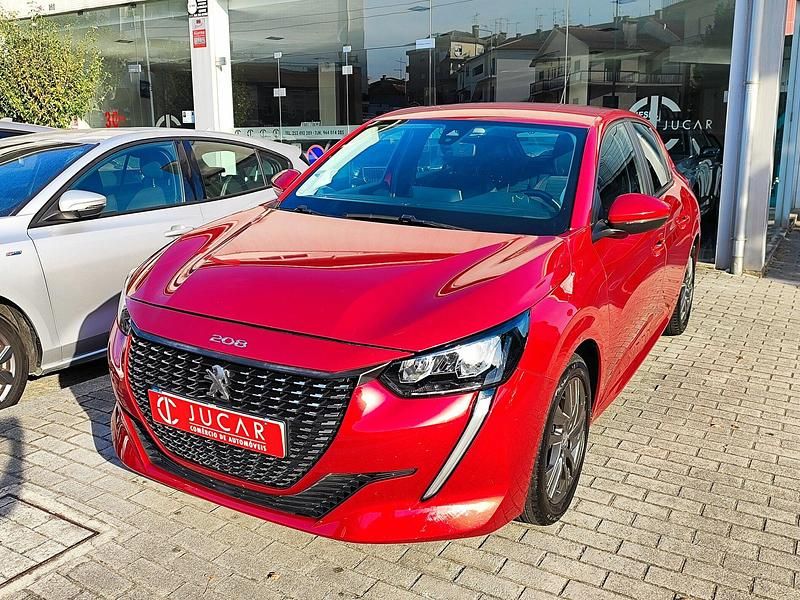 Vermelho Usado 2021 Peugeot 208 Active Citadino | € 14.250 (Bom preço) - Imagem 1/4