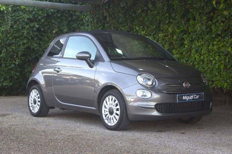 Cinzento Usado 2021 Fiat 500C Lounge Cabrios | € 13.750 (Bom preço) - Imagem 1/4