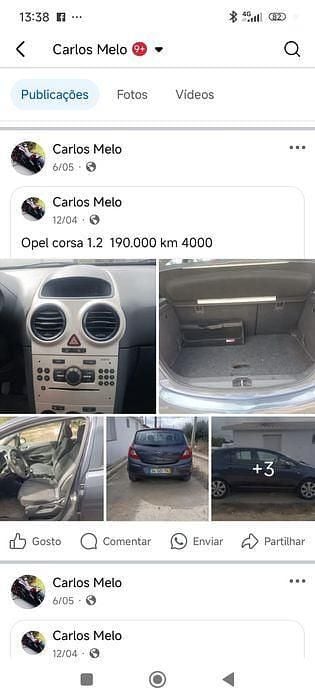 Usado Opel Corsa 2008 Sedan