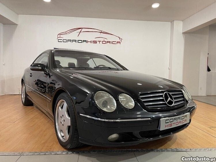 Preto Usado 2001 Mercedes CL500 Coupé | € 17.950 - Imagem 1/1