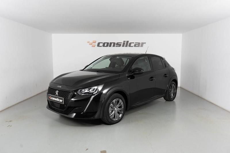Preto Usado 2020 Peugeot e-208 Allure Citadino | € 15.780 (Bom preço) - Imagem 1/4