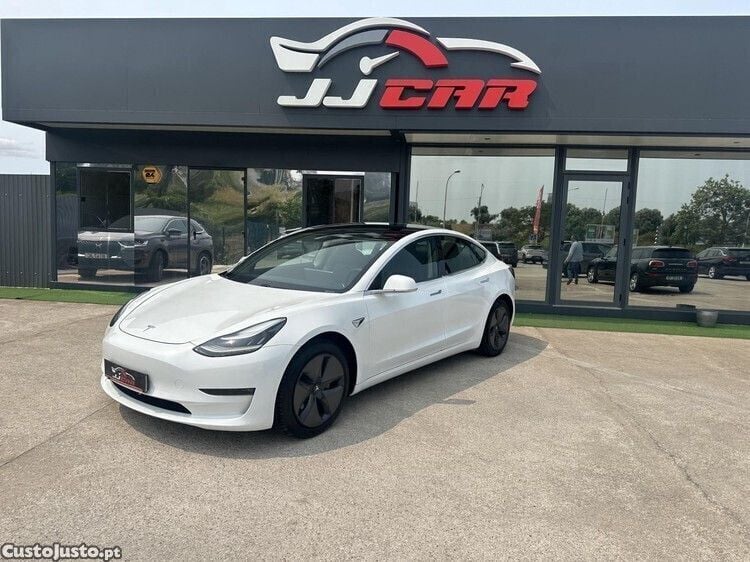 Branco Usado 2020 Tesla Model 3 Long Range Sedan | € 23.750 (Super Preço) - Imagem 1/1