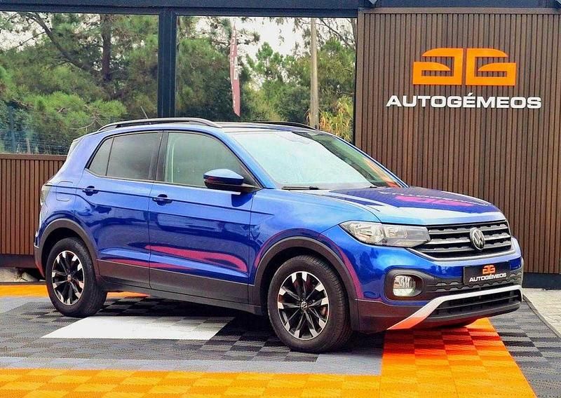 Azul Usado 2023 VW T-Cross SUV | € 18.500 (Preço justo) - Imagem 1/4