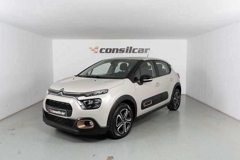 Bege Usado 2023 Citroën C3 PureTech Citadino | € 13.980 (Bom preço) - Imagem 1/4