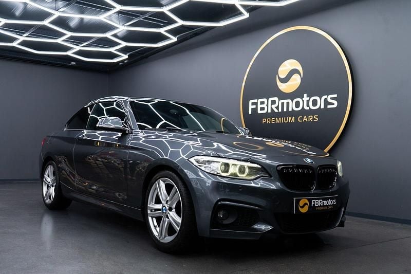 Cinza Usado 2014 BMW 218 Coupé | € 17.990 - Imagem 1/4