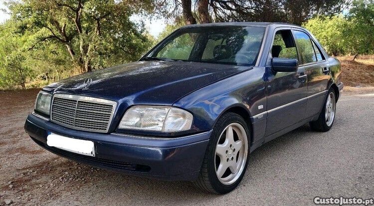 Azul Usado 1996 Mercedes C250 | € 3.500 - Imagem 1/1