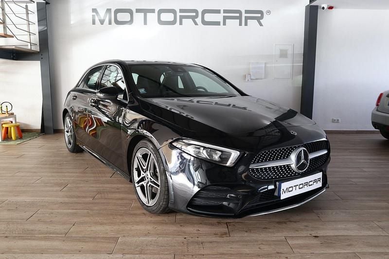 Preto Usado 2020 Mercedes A180 AMG line | € 27.890 (Preço elevado) - Imagem 1/4