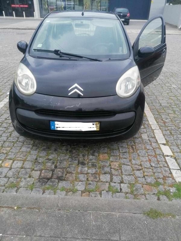 Preto Usado 2007 Citroën C1 Citadino | € 2.850 (Super Preço) - Imagem 1/4