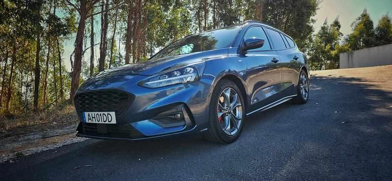 Azul Usado 2021 Ford Focus Carrinha | € 17.500 - Imagem 1/4