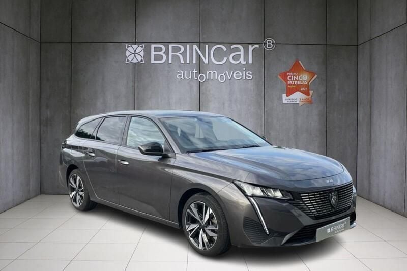 Cinza Usado 2022 Peugeot 308 Allure Carrinha | € 18.890 (Preço justo) - Imagem 1/4
