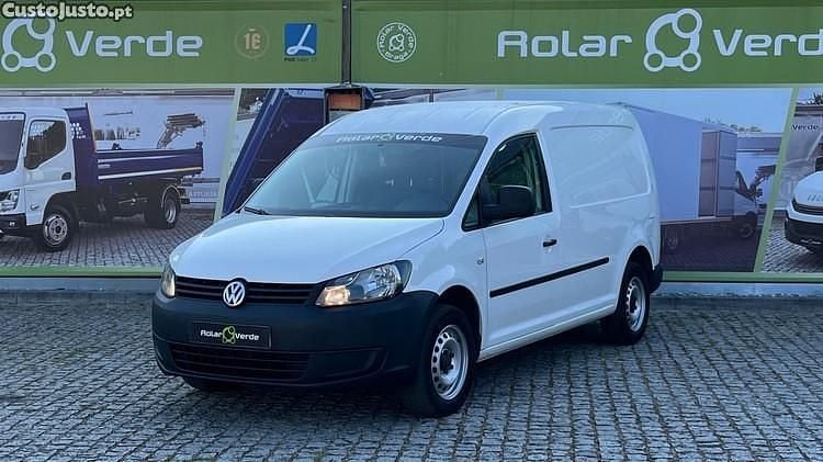 Branco Usado 2014 VW Caddy Maxi Monovolume | € 7.500 - Imagem 1/1