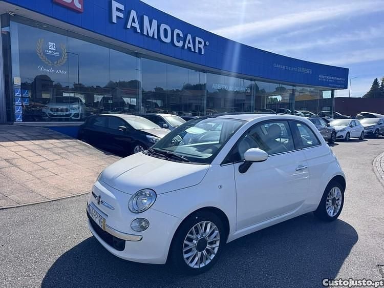 Branco Usado 2015 Fiat 500 Lounge Coupé | € 8.980 (Preço justo) - Imagem 1/1