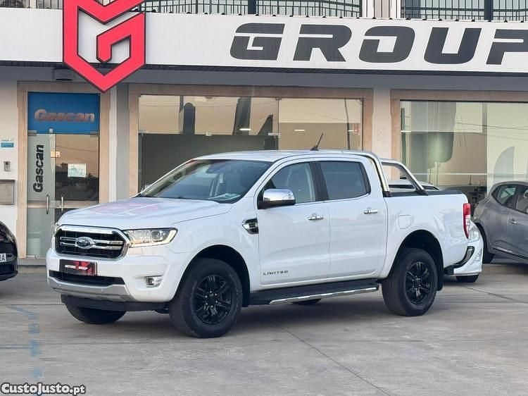 Branco Usado 2021 Ford Ranger Limited Pickup | € 34.990 (Bom preço) - Imagem 1/1