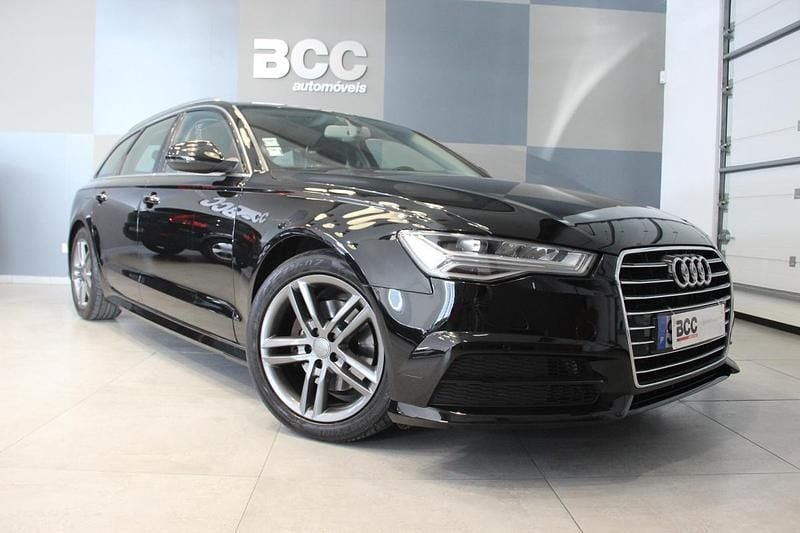 Preto Usado 2018 Audi A6 S-Line Carrinha | € 27.990 (Preço justo) - Imagem 1/4