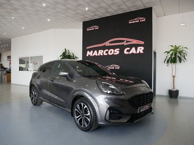 Cinzento Usado 2020 Ford Puma ST-Line | € 21.900 - Imagem 1/4