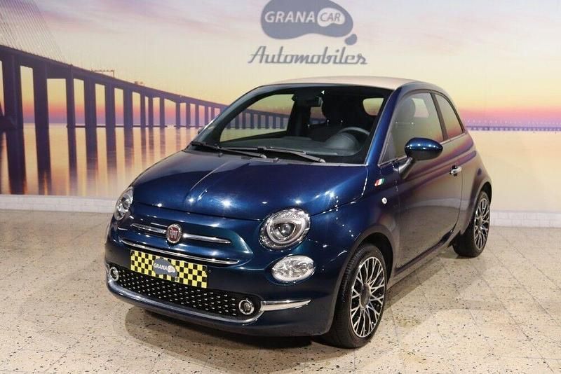 Azul Usado 2023 Fiat 500C Lounge Cabrios | € 15.450 (Preço justo) - Imagem 1/4