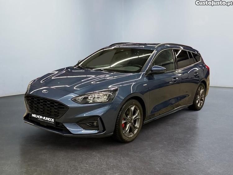 Usado Ford Focus ST-Line X 125 HP (91 kW) 2021 Azul Carrinha