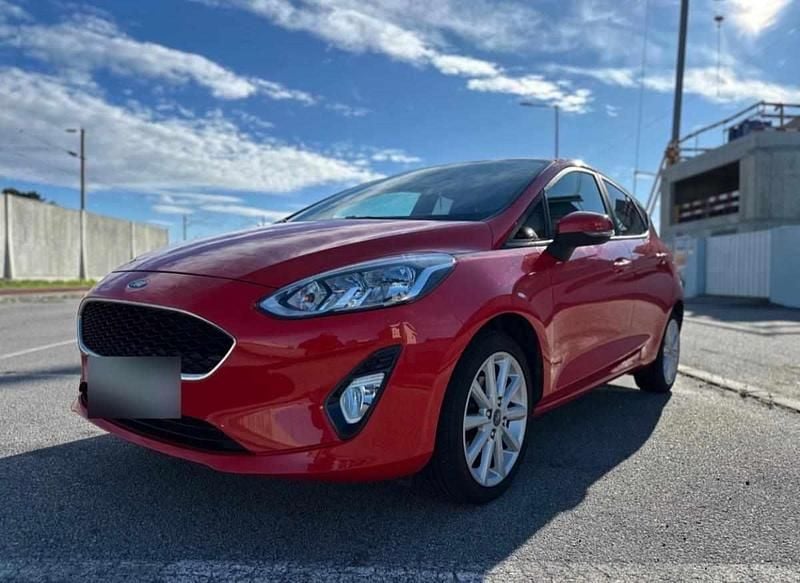 Vermelho Usado 2018 Ford Fiesta Citadino | € 10.900 (Bom preço) - Imagem 1/4