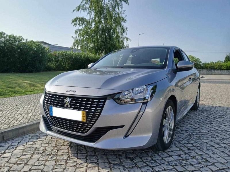 Cinzento Usado 2019 Peugeot 208 Citadino | € 13.600 (Preço justo) - Imagem 1/4