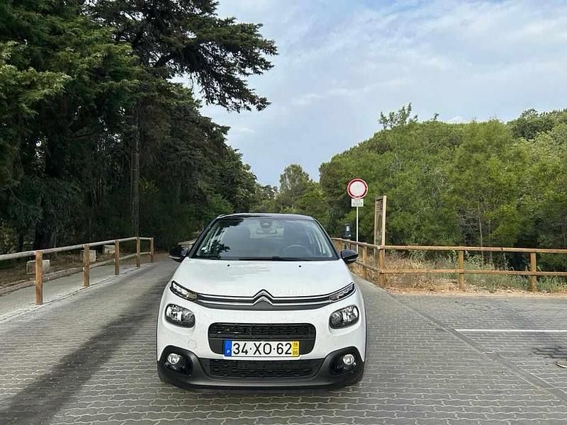 Branco Usado 2019 Citroën C3 Citadino | € 10.500 (Preço justo) - Imagem 1/4