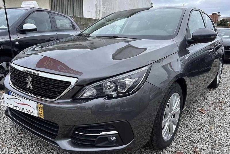 Usado Peugeot 308 Style 102 HP (75 kW) 2020 Cinza antracite Citadino
