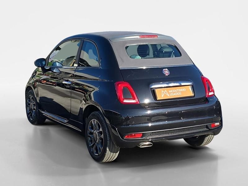 Usado Fiat 500C 70 HP (51 kW) 2022 Preto Cabrios