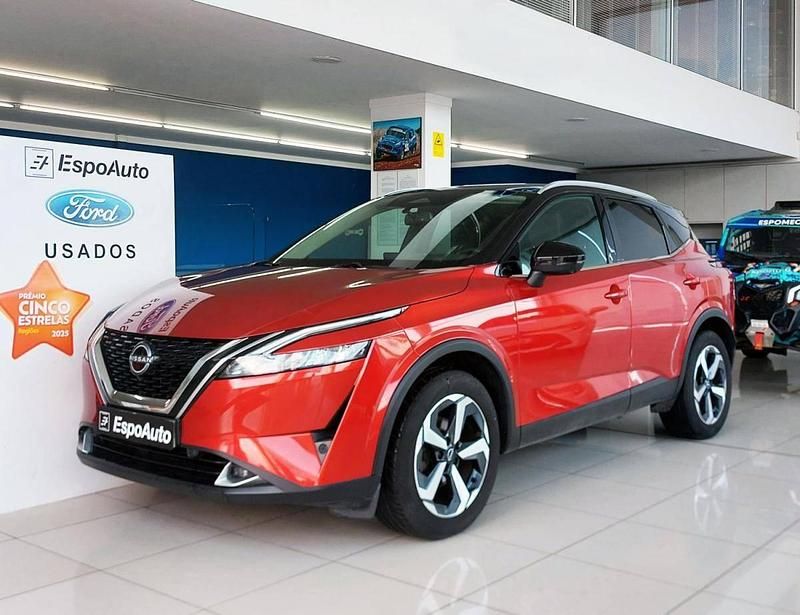 Vermelho Usado 2022 Nissan Qashqai SUV | € 21.750 (Super Preço) - Imagem 1/4