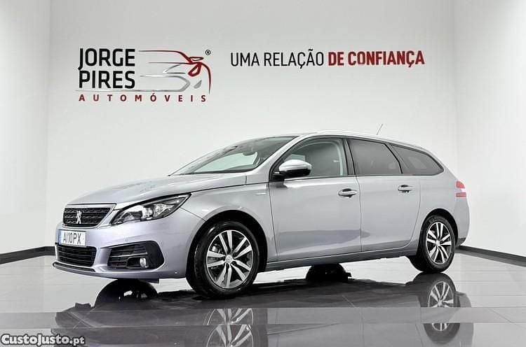 Cinza Usado 2021 Peugeot 308 SW Style Carrinha | € 13.990 (Super Preço) - Imagem 1/1