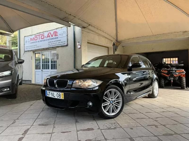 Preto Usado 2008 BMW 118 Citadino | € 9.950 (Preço justo) - Imagem 1/4