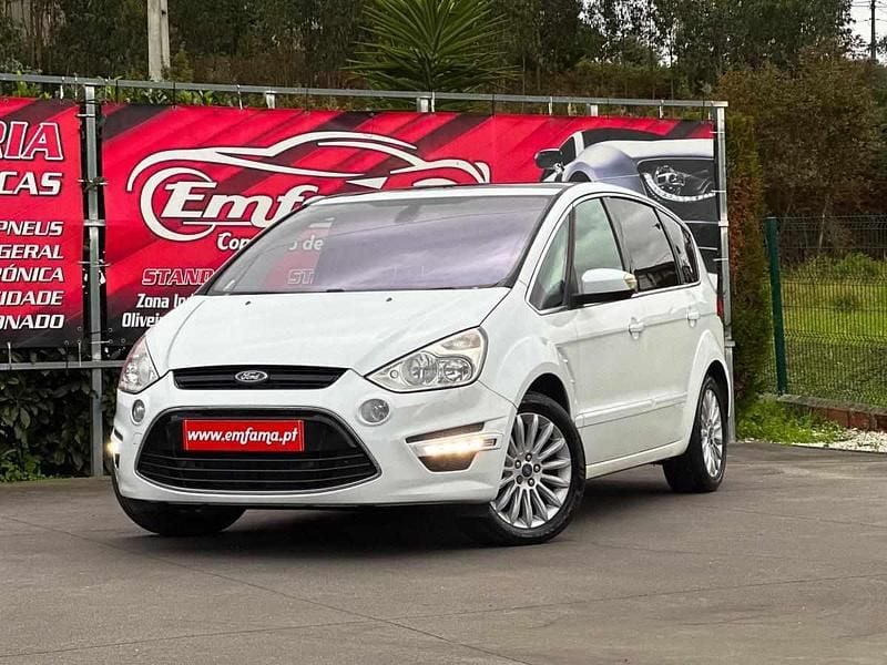 Branco Usado 2012 Ford S-MAX Titanium Monovolume | € 11.950 (Bom preço) - Imagem 1/4