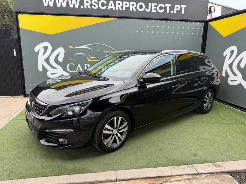 Preto Usado 2019 Peugeot 308 Allure Carrinha | € 16.980 (Caro) - Imagem 1/4