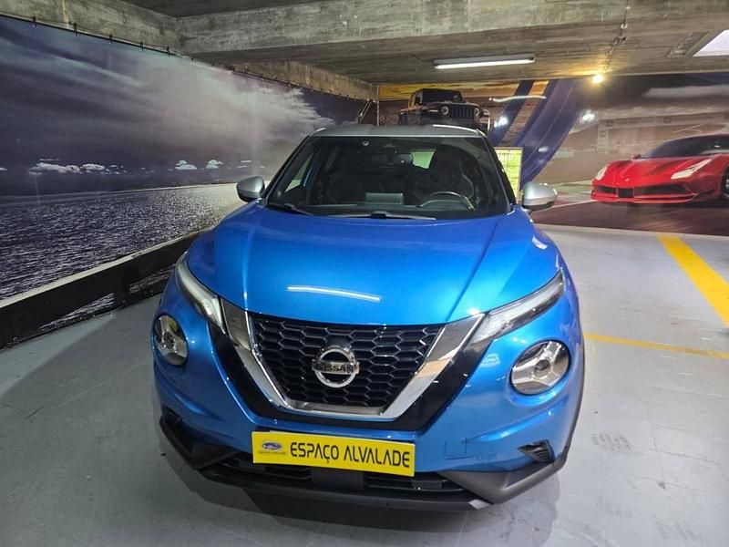 Usado Nissan Juke N-Connecta 114 HP (83 kW) 2021 Azul SUV