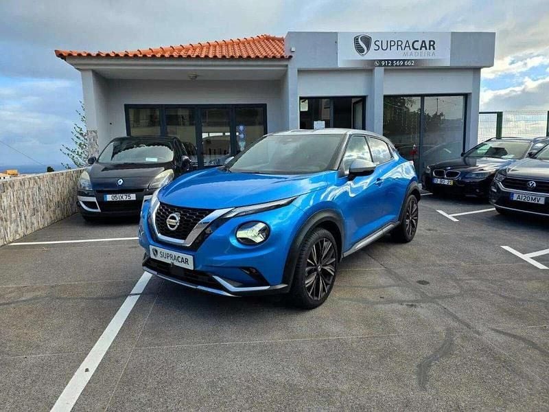 Azul Usado 2020 Nissan Juke SUV | € 19.990 (Preço justo) - Imagem 1/4