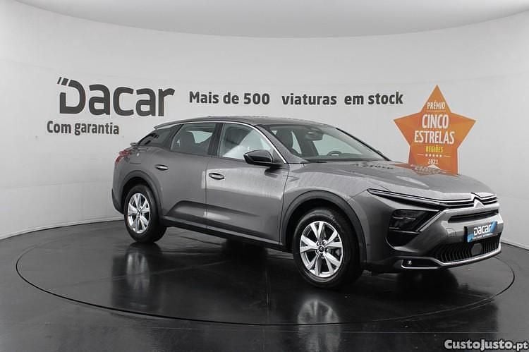 Cinza Usado 2023 Citroën C5 X Feel Sedan | € 21.499 (Preço justo) - Imagem 1/1