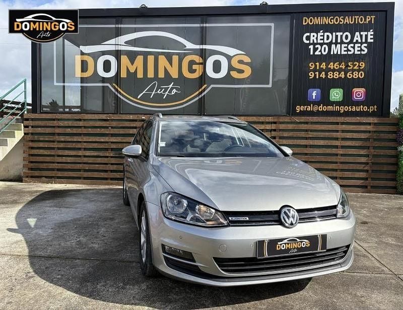 Usado VW Golf VII 110 HP (80 kW) 2015 Cinza Carrinha