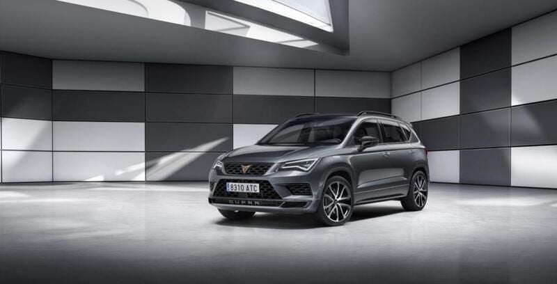 Cinzento Usado 2019 Cupra Ateca VZ SUV | € 34.000 - Imagem 1/4
