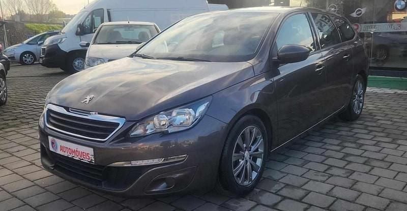 Usado Peugeot 308 92 HP (67 kW) 2014 Preto Carrinha