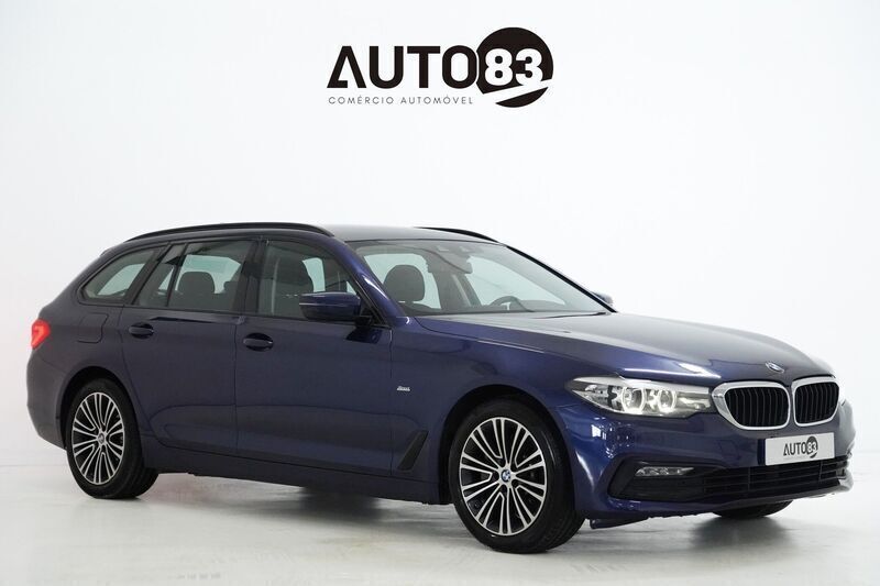 Azul Usado 2017 BMW 525 Sport Line Carrinha | € 23.990 (Preço justo) - Imagem 1/4