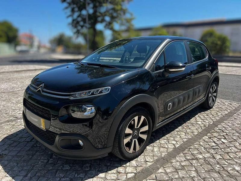 Preto Usado 2018 Citroën C3 Citadino | € 11.900 (Preço justo) - Imagem 1/4
