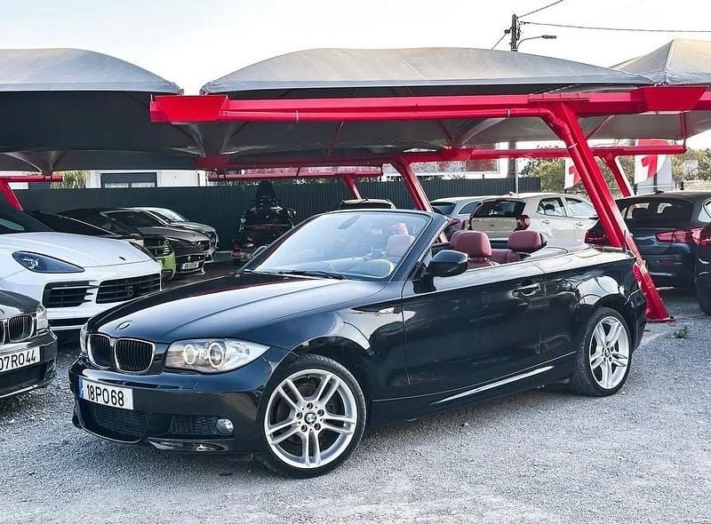 Preto Usado 2011 BMW 120 Cabriolet Cabrios | € 17.950 - Imagem 1/4