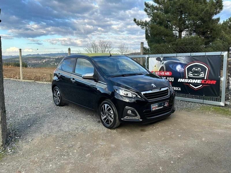 Preto Usado 2020 Peugeot 108 Allure Citadino | € 13.500 (Preço elevado) - Imagem 1/4
