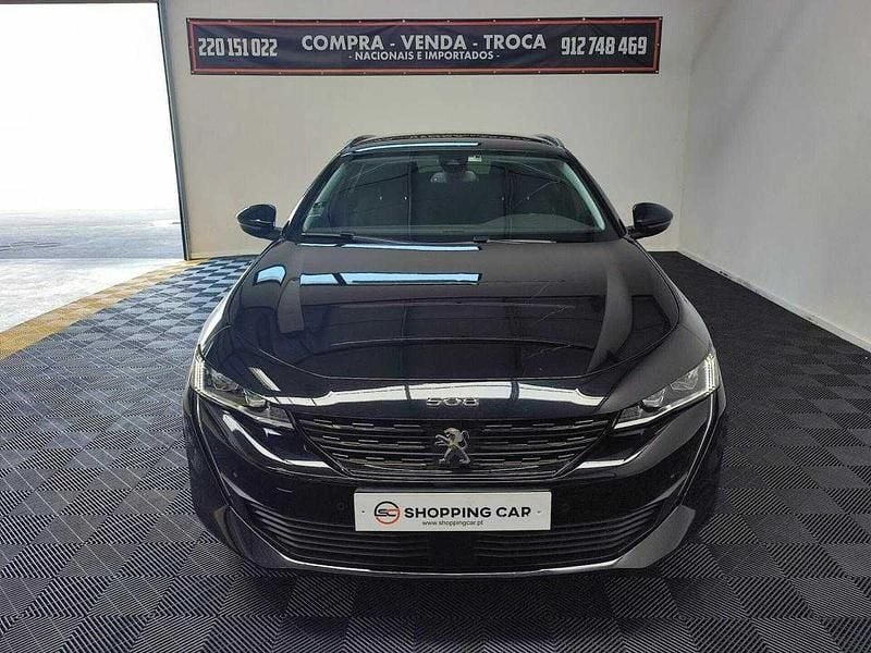 Usado Peugeot 508 SW 130 HP (95 kW) 2019 Preto Carrinha