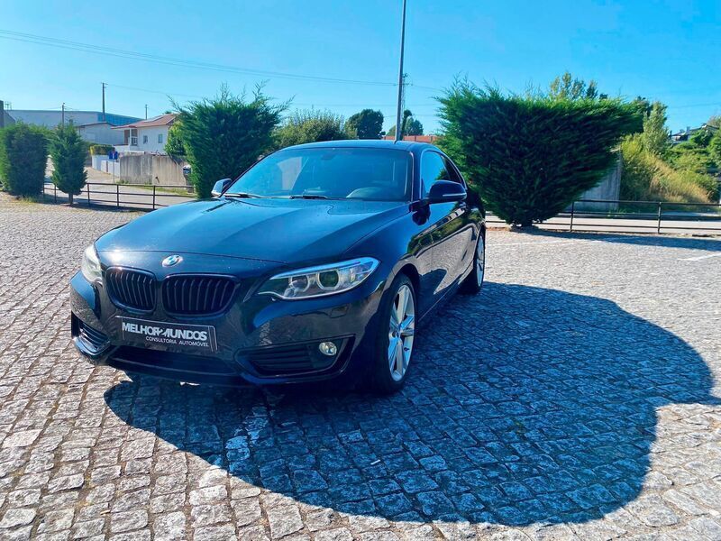 Usado BMW 218 143 HP (105 kW) 2014 Preto Coupé