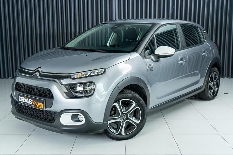 Cinza Usado 2024 Citroën C3 PureTech Citadino | € 13.700 (Bom preço) - Imagem 1/4