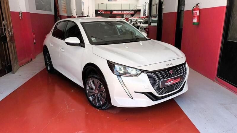 Branco Usado 2020 Peugeot e-208 Allure Citadino | € 18.990 (Preço elevado) - Imagem 1/4
