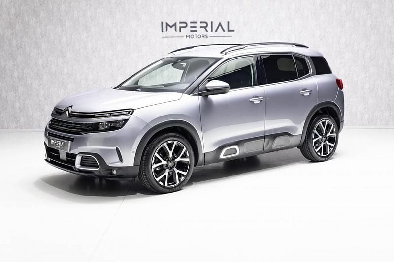 Cinza Usado 2019 Citroën C5 PureTech Monovolume | € 21.950 - Imagem 1/4