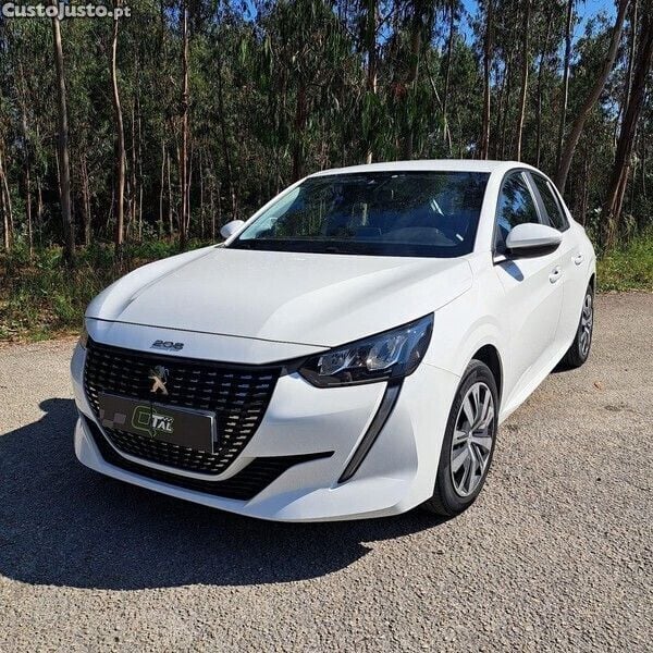 Branco Usado 2020 Peugeot 208 Business-Line Citadino | € 15.500 (Caro) - Imagem 1/1