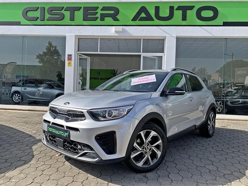 Usado Kia Stonic GT-Line 120 HP (88 kW) 2021 Cinza SUV