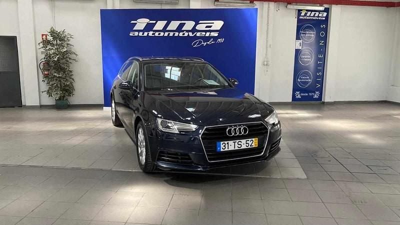 Azul Usado 2017 Audi A4 Carrinha | € 18.900 (Preço justo) - Imagem 1/4